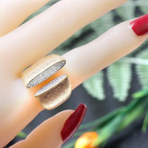 Vintage Cubic Zirconia Stackable Chic Rings for Women Jewelry Luxury Dubai Nigeria CZ Crystal Wedding Accessories Finger Ring