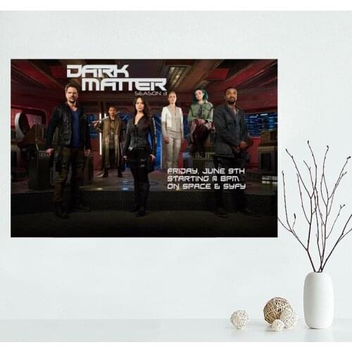 Custom Dark Matter Season Decorative Canvas Poster High Quality Home Decoration Wall Art Cloth Canvas Fabric Wall Poster Print