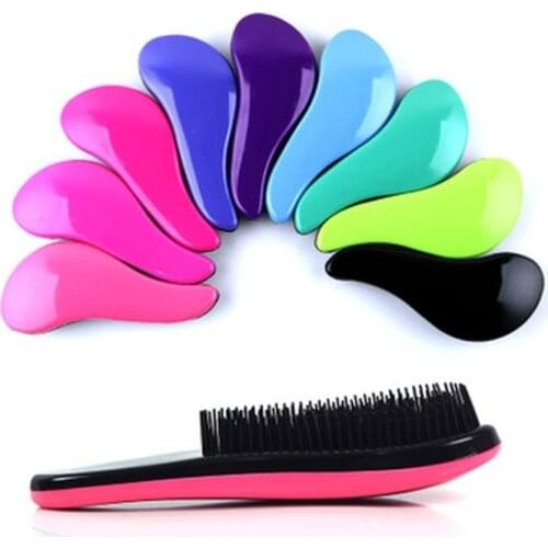 Baby Hair Brush and Comb Detangling Hair Brush Combs Gentle Anti-static Brush Tangle Wet Dry Bristles Handle Tangle Curly
