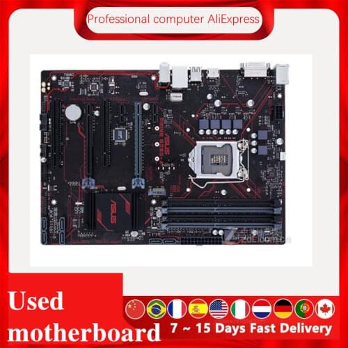 For Asus PRIME B250-A Original Used Desktop Intel B250 B250M DDR4 Motherboard LGA 1151 i7/i5/i3 USB3.0 SATA3