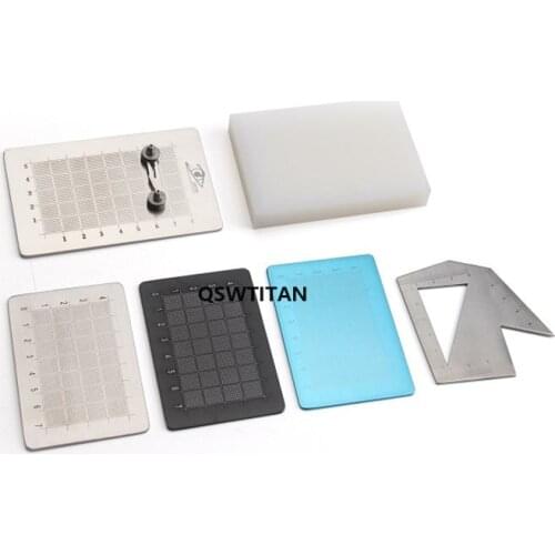 Nose Prosthesis Carving Board Stainless Steel/Titanium Nasal Carving Board Pet Plastic surgery instruments