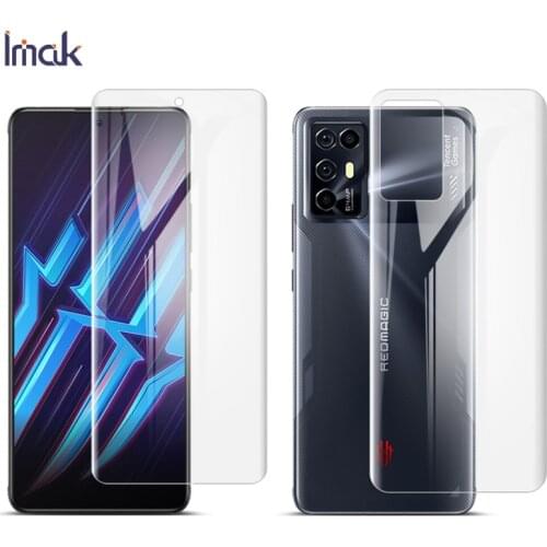 For Nubia Red Magic 6R Screen Protector IMAK Full Coverage Protective Hydrogel Film for Nubia RedMagic 6R