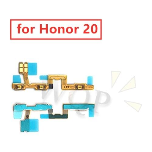 For Huawei Honor 20 Power Volume Side Key Button Flex Cable ON OFF Switch Flex Cable Replacement Repair Parts