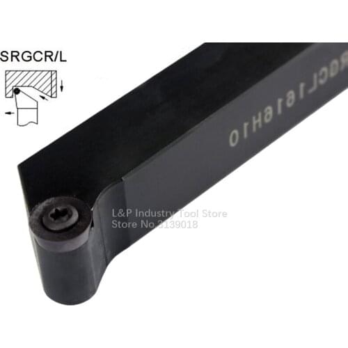 New Good Quality R5 25*25mm SRGCR2525M10 SRGCL2525M10 Screw M3 M4 Cylindrical External Toolholder Not Including Blade