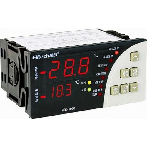Cooling and defrosting microcomputer temperature controller thermostat MTC-5060