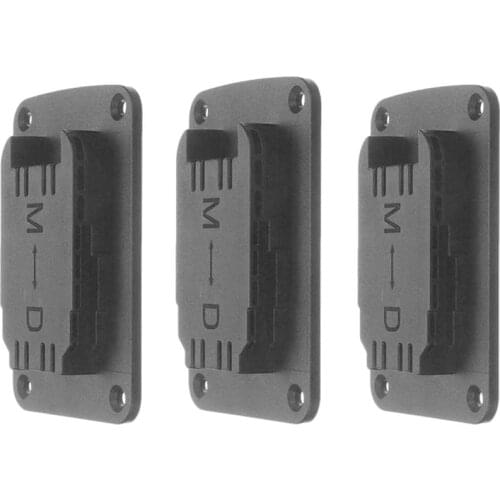 TOP 3Pcs Power Tool Stand for Dewalt DCB Series Lithium Battery Holder for M18 18V Lithium Battery Fixed Seat Tool