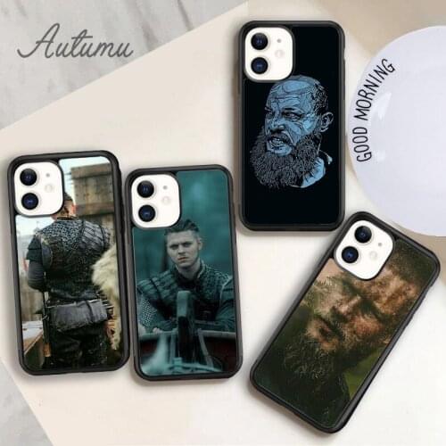 Ragnar Lothbrok Vikings Phone Case for iPhone 11 12 Pro Max mini X XR XS SE 2020 5 6S 7 8 Plus Samsung Galaxy S8 S9 S10 Cover