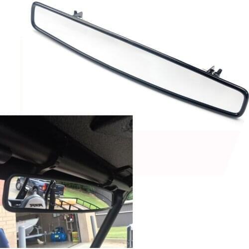 1.75" UTV Wide Rear View Mirror for ROUND ROLL BAR Polaris RZR XP 4 Arctic Car ATV Accessories Auto Parts Automobiles Parts