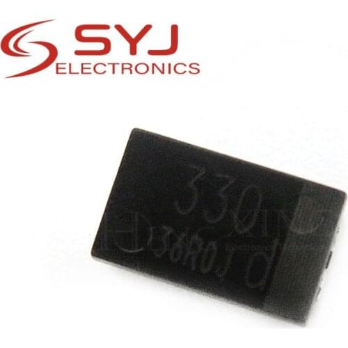 10pcs/lot 330UF 4TPB330M SMD In Stock