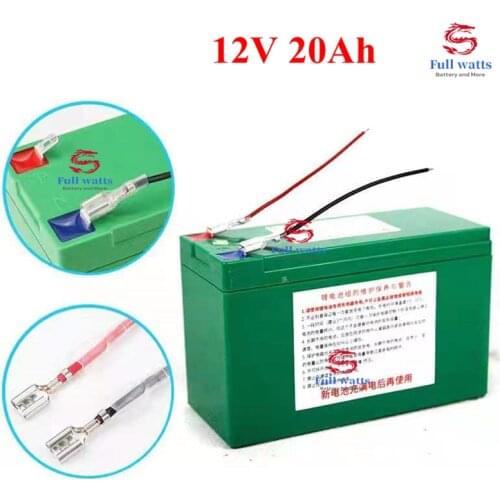 12V 12Ah 18650 lithium battery pack Built-in 10A BMS sprayer, stroller, surveillance camera, childrens electric vehicle battery