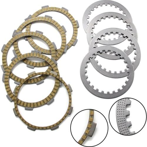 Clutch Friction Disc Plate Kit For Honda CA125 Rebel CA125 S/T OEM22201-166-000 4 22201-MJ8-000 22201-KAZ-000 1 22311-107-000