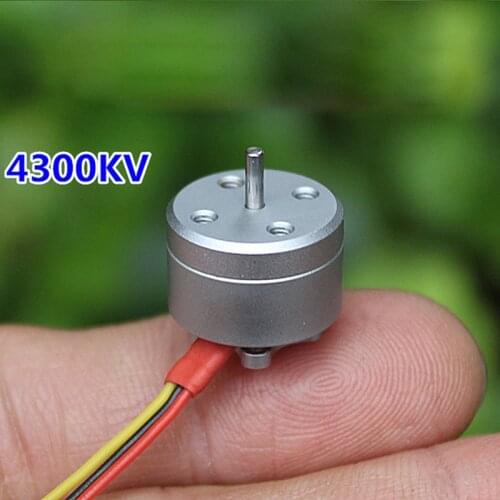 Micro 1104HM Brushless Motor 1-2S 4300KV Mini RC Quadcopter Drone FPV Traversing