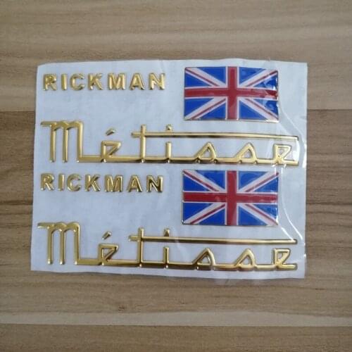 Motorcycle 3D Side Fairing Cover Decorated Car Waterproof Logo Emblem Stickers Decal for Rickman