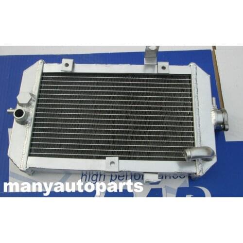 Fit for Yamaha Raptor 660R Raptor YFM660R Aluminum Radiator & orange Silicone Hose