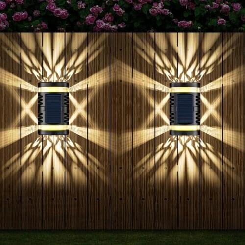 Smart LED Wall Light Outdoor IP65 Waterproof Decorate Wall Lamps Night Light Garden Yard Path Stairs Decoration Lighting Lamp