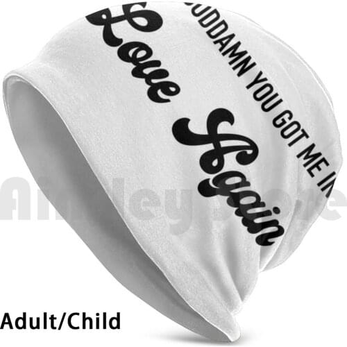 Love Again Beanies Knit Hat Hip Hop Love Again Love Again Future Nostalgia Love Again Future Nostalgia Future