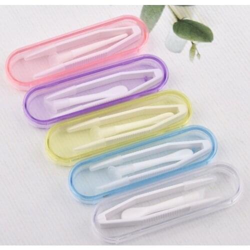 1set Multicolor Contact Lenses Tweezers Suction Stick For Special Clamps Tool Contact Lens Inserter Remover Eyewear Accessories