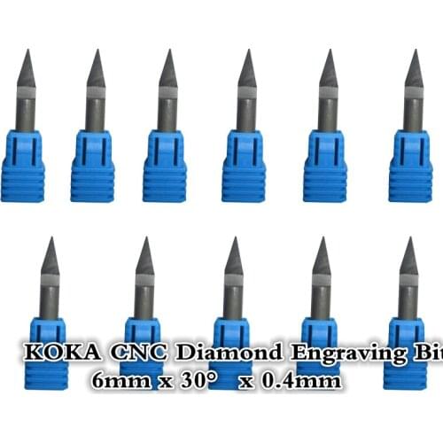 6mm*30degree*0.4mm,Freeshipping cnc solid carbide end mill,machine insert bit,diamond flat bottom engraving bit,marble, stone