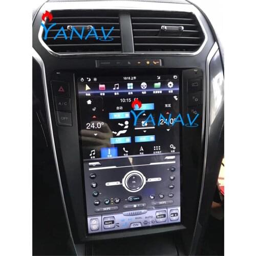 12.1 inch vertical touch screen car video player For-Ford Explorer 2011-2019 GPS Navigation car Stereo multimedia DVD Player