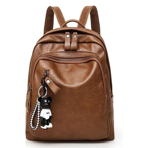 BENVICHED Women's Leather Backpacks