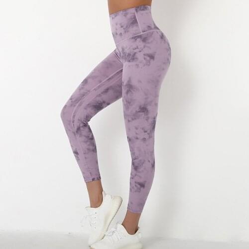 Aked High Waist Tight Fitness Yoga Pants Elastic Energy Gym Wear Workout Leggings Sports Gym Legging Fitness Printing
