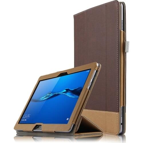 HUWEI Case For Huawei Mediapad M3 lite 10 BAH-W09 AL00 10.1" Smart Protective Cover Leather for M3 Youth Edition 10 Tablet case