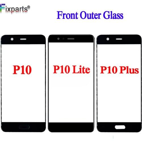 For Huawei p10 P10 Plus Outer Glass Front Glass Lens Replacement Screen For Huawei P10 Lite Outer Glass Front Glass For P10 Plus
