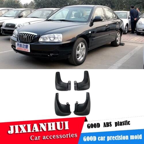 For Hyundai ELANTRA 2004-2006 Mudflaps Splash Guards Front With the color and rear Mud Flap Mudguards Fender Modified special