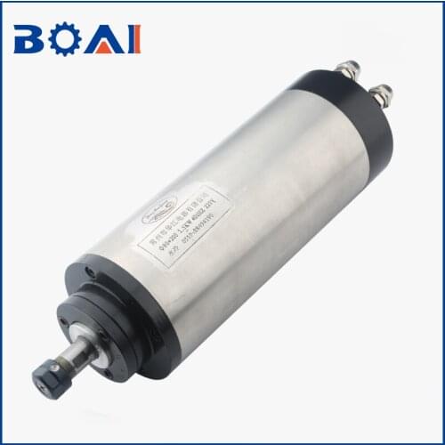 Engraving machine Huajiang water-cooled spindle motor 4 bearing 80 diameter High-speed round ER11 engraving machine accessories