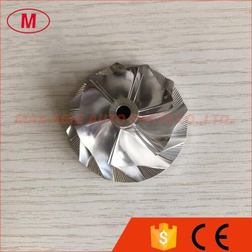 GT15-25 436131-0002 38.58/52.02mm 6+6 blades turbocharger billet/milling/aluminum 2618 compressor wheel for 452204/454061/454135