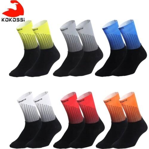 KoKossi Outdoor Sport Cycling Socks Breathable Soft Mountaineering Hiking Walking Football Basketball Running Professional Socks
