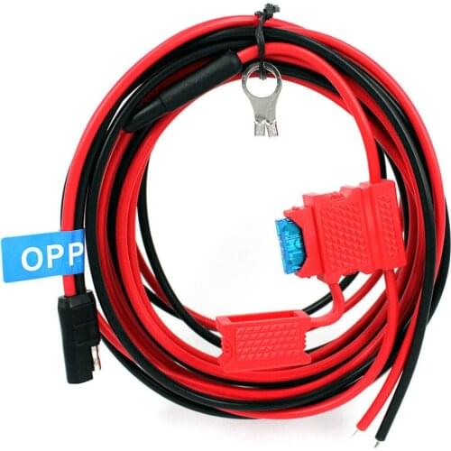 OPPXUN DC Power Cable Cord 12V Accessories for Motorola Mobile Car Radio GM300 GM338 GM340 GM360 GM380 CM140 CM160 Transceiver