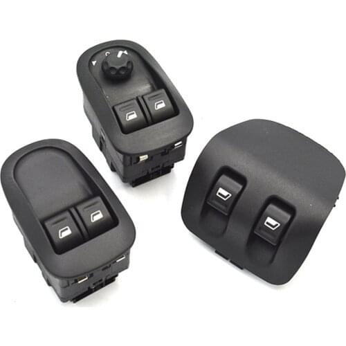 1pc Door window regulator switch electric window lifter switch glass lifter switch For Peugeot 206 207 Citroen C2