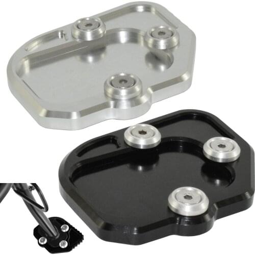Kickstand Kick Side Stand Foot Extension Shoe Enlarger Plate Pad for BMW C 400 X/GT C400X K09 C400GT 3C41 2018 2019 2020 2021