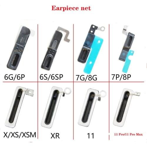 Earphone Dust Cover Earpiece Anti Dust Mesh Net For Iphone 6 6 Plus 6S 6S Plus 7 7Plus 8 8 Plus X XS XS Max XR 11 11 Pro Max