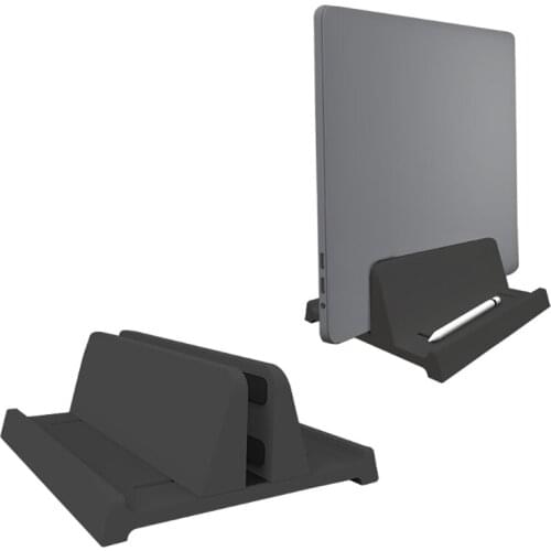 A9LC 11-17 in Laptop Vertical Stand Holder Adjustable Desktop Dock Compatible with All Gaming Laptops Tablets Smartphones