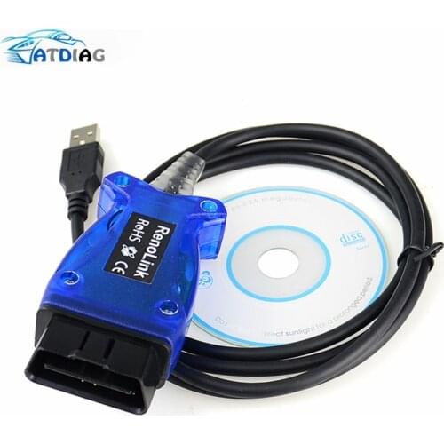Renolink OBD2 For Renault ECU Programmer V1.52 For Dacia Key Programmer Airbag Reset Tool For Renault Trucks Diagnostic Tool