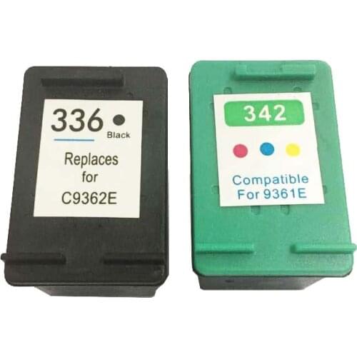 Einkshop Compatible Ink Cartridge for hp 336 342 Suitable for HP Deskjet 5440 5420 PSC 1500 1510 2575 C3180 C4180 2570Printer
