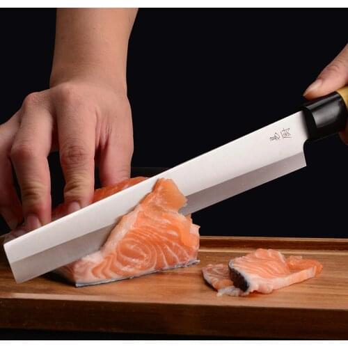Old Blacksmith Stainless Steel Kitchen Multifunctional Slicing Knife Chef Special Cut Sushi Fish Sashimi Cooking Knives Cleaver