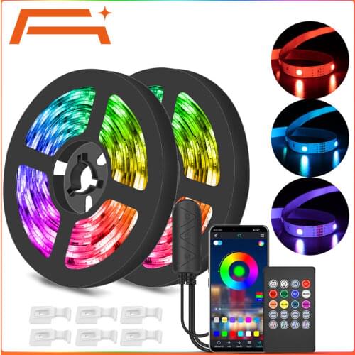 LED Strip lighting, App Control ,Music sync,RGB Strip Lights with Color Changing,SMD 5050 Dimmable Lighting FOR for Home