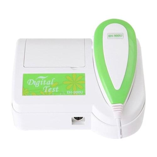 AYJ-J014(CE) Green color eye iris scanner smart skin analyzer