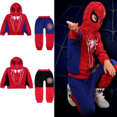 Spring Autumn Childrens Clothing Sets Cartoon Long Sleeve Cosplay Kids Clothes Boy sets for Children Tracksuit for Children