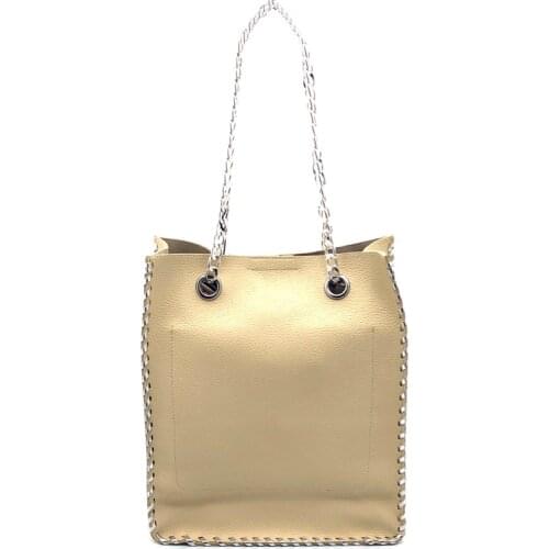 Women Casual Chain Shoulder Strap Bag Mink PLC1002