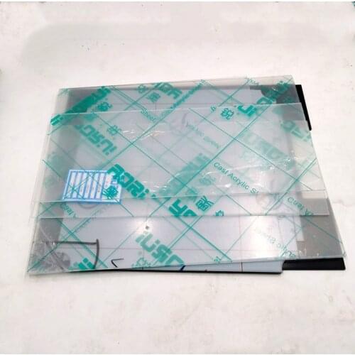 Funssor 1set 250/300/350mm size VORON Trident acrylic Enclosure Panels Kit black and transparent color deck bottom back top side