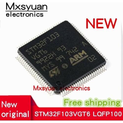 5PCS~50PCS STM32F103 STM32F103VGT6 STM32F103V6T6 STM32F103VG LQFP100 New original stock