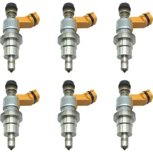 6pcs Fuel Injectors nozzles OEM 23250-46140 23209-49065 23209-46140 For TOYOTA BREVIS CROWN PROGRES 2JZFSE 1JZFSE