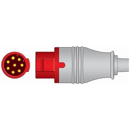 8pin round connector for bionet BM3 ecg cable spare parts