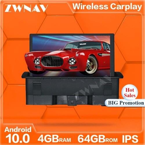 4+64G Android 10.0 screen Car Multimedia Player For AUDI A1 2011 2012 2013-2015 GPS Navigation Auto Audio Radio stereo head unit