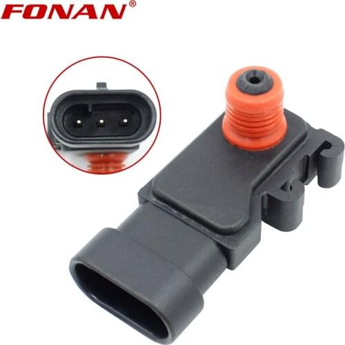MAP Sensor for OPEL VECTRA B ASTRA G MONTEREY B FRONTERA B ZAFIRA A SPEEDSTER CORSA C COMBO VECTRA C 1235046 1247047