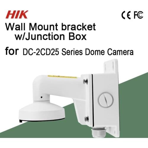 DS-1272ZJ-120B Hik Wall Mount bracket with Junction Box Dome Camera Bracket for dome DC-2CD2542 Series CCTV accessory housing